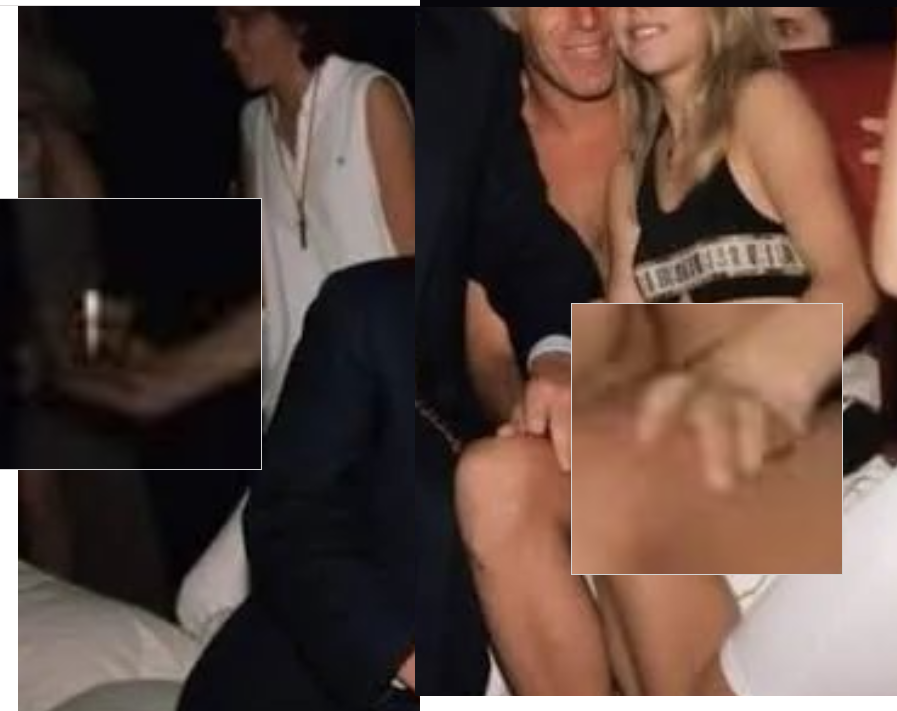Les mains des personnes sur la photo sont déformées ou manquent de doigts. Zoom sur les détails effectué par la rédaction des Observateurs