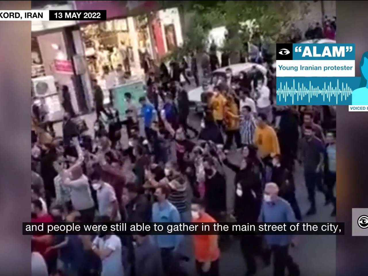 Iranians take to the streets to protest regime and rising food prices