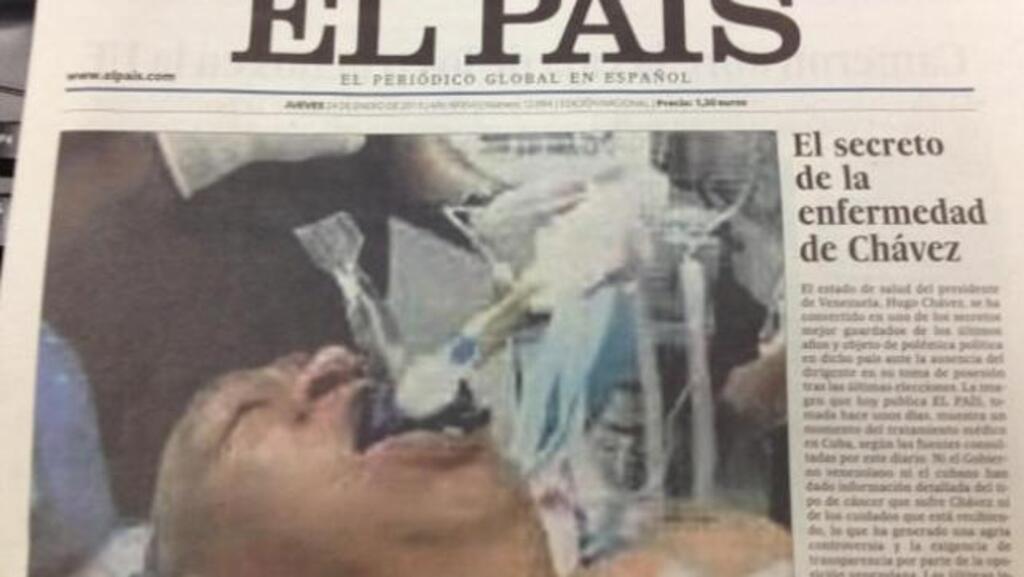 Spanish newspaper publishes fake photo of Hugo Chavez in hospital - The  Observers - France 24