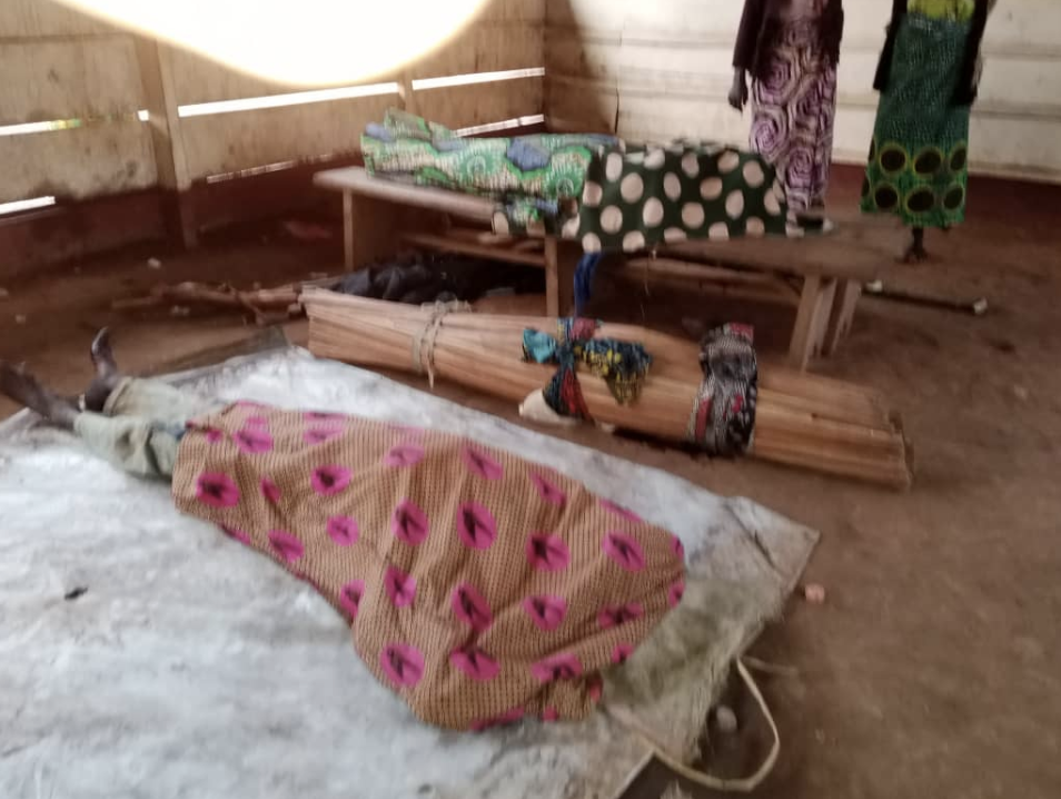 Quatre déplacés ont été tués le 22 mars à proximité du camp de Rho, alors qu’ils cherchaient à manger. Image transmise par le conseil Hema via Président du site de déplacés Plaine Savo/BULE