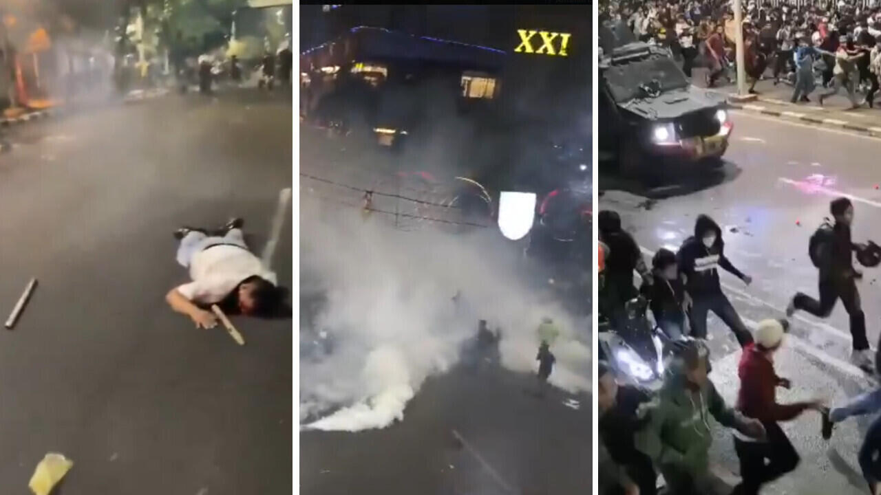 Manifestations en Indonésie : des images de violences policières qui posent question
