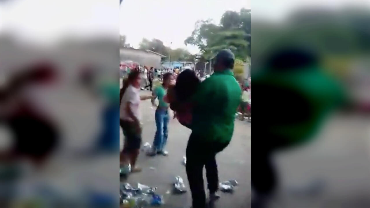 Gunfire sparks terror during childrens