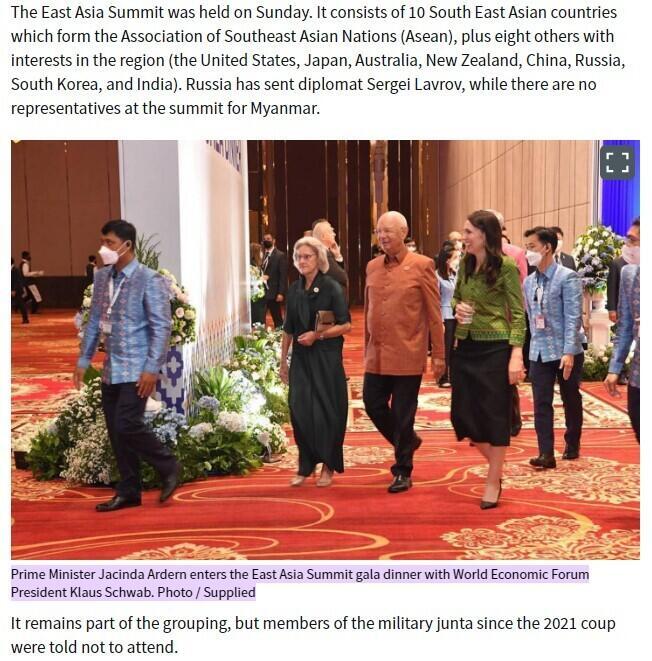 Screenshot of New Zealand Herald article on November 13, 2022 including image shared in recent days.