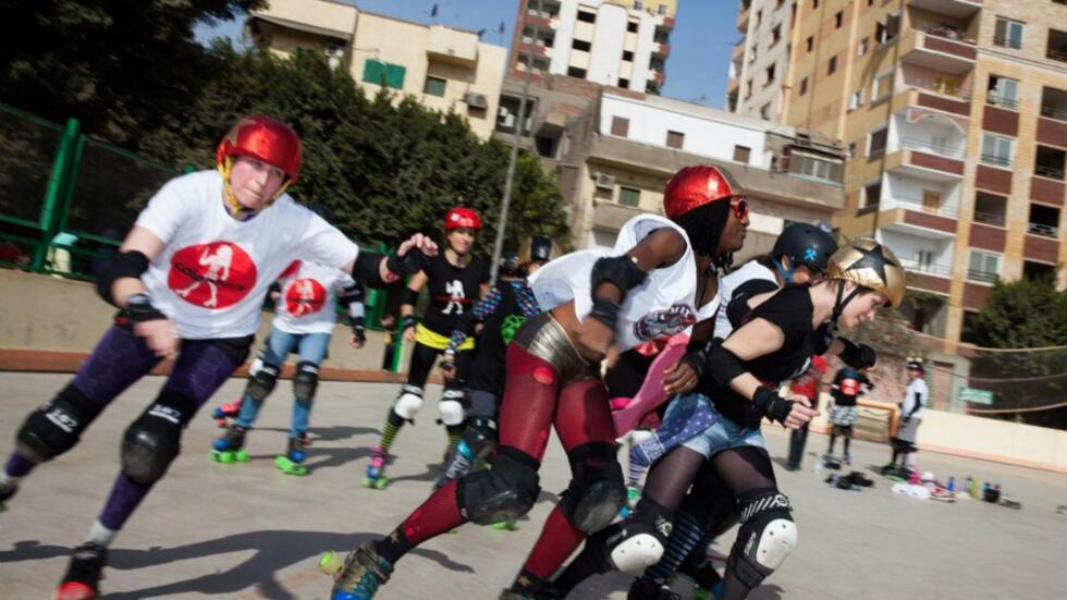 Roller derby helping Egyptian women stand up for themselves