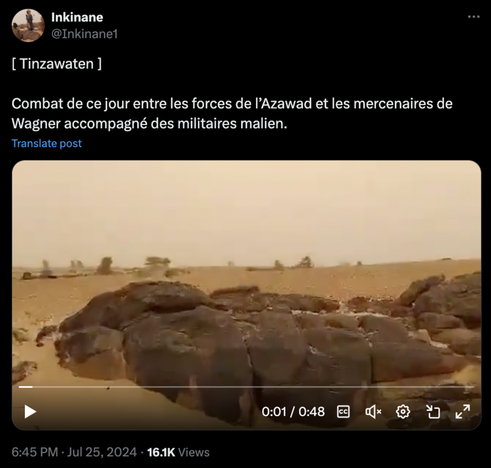 What was revealed in videos found on the bodies of Wagner 